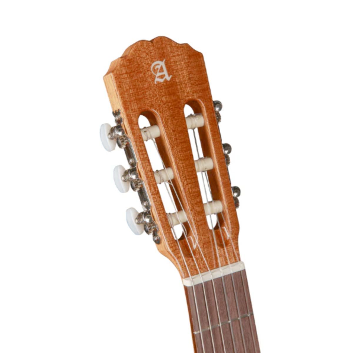 chitarra classica alhambra 1c ht open box vista della paletta