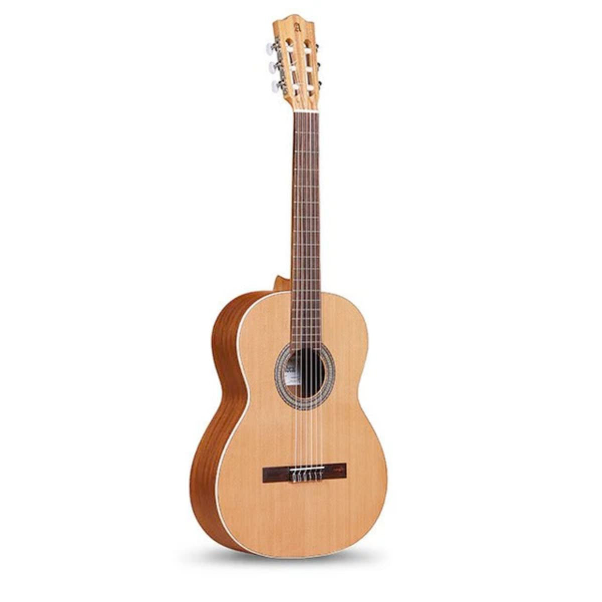 chitarra classica per principiante alhambra z nature con custodia vista laterale