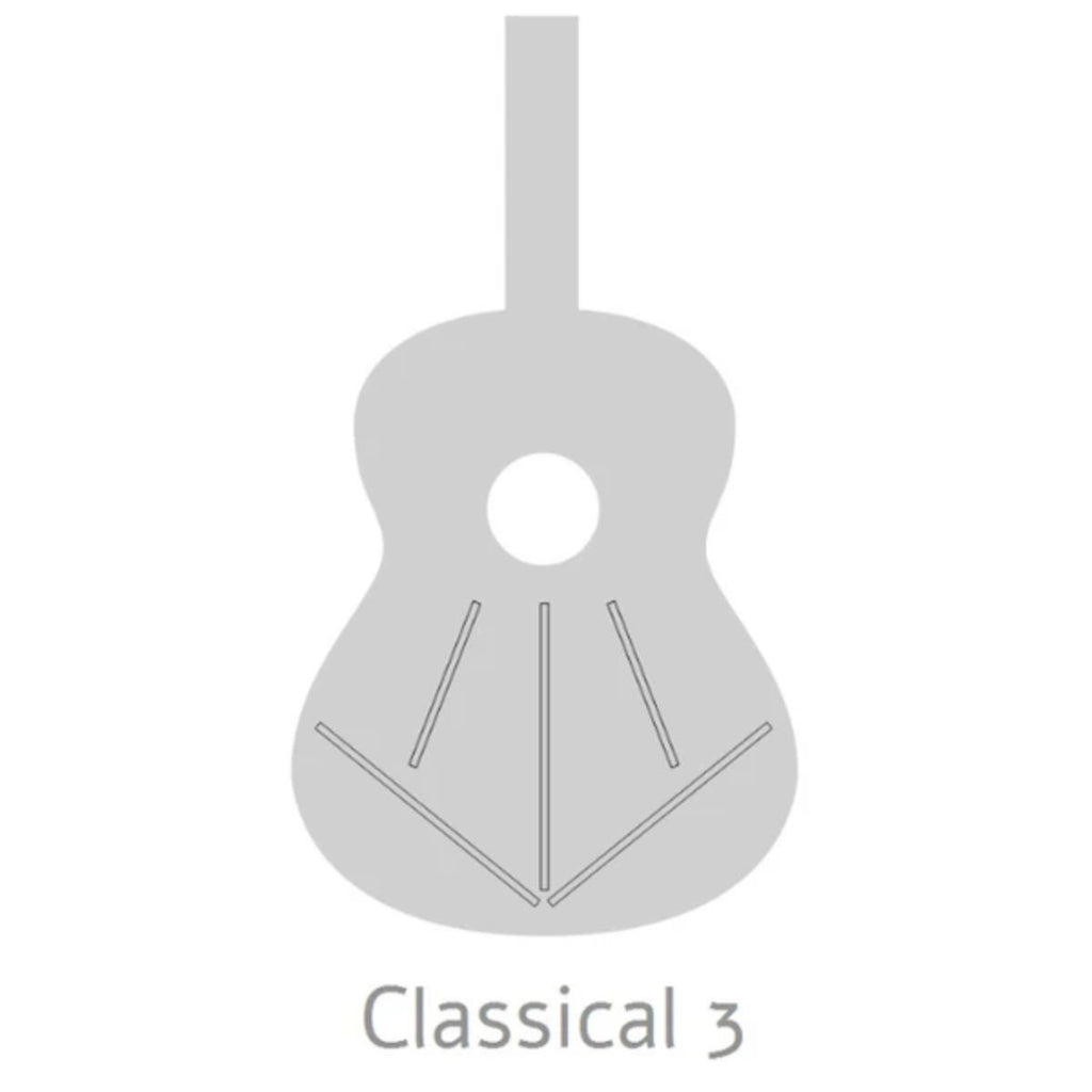 chitarra classica per principiante alhambra z nature con custodia vista dell'interno