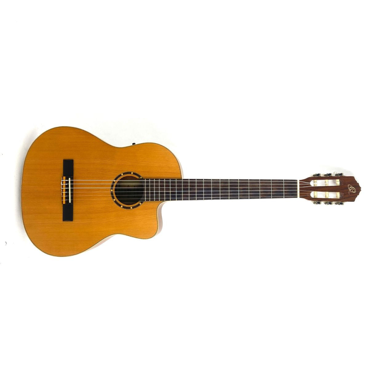chitarra classica elettrificata ortega rce 131 usata vista frontale