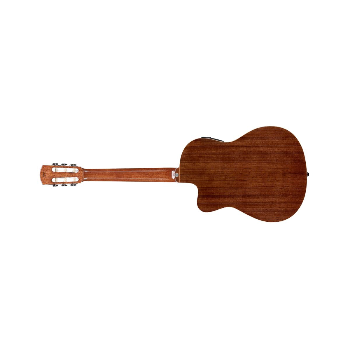 chitarra classica elettrificata professionale alvarez cc7cear open box vista del retro
