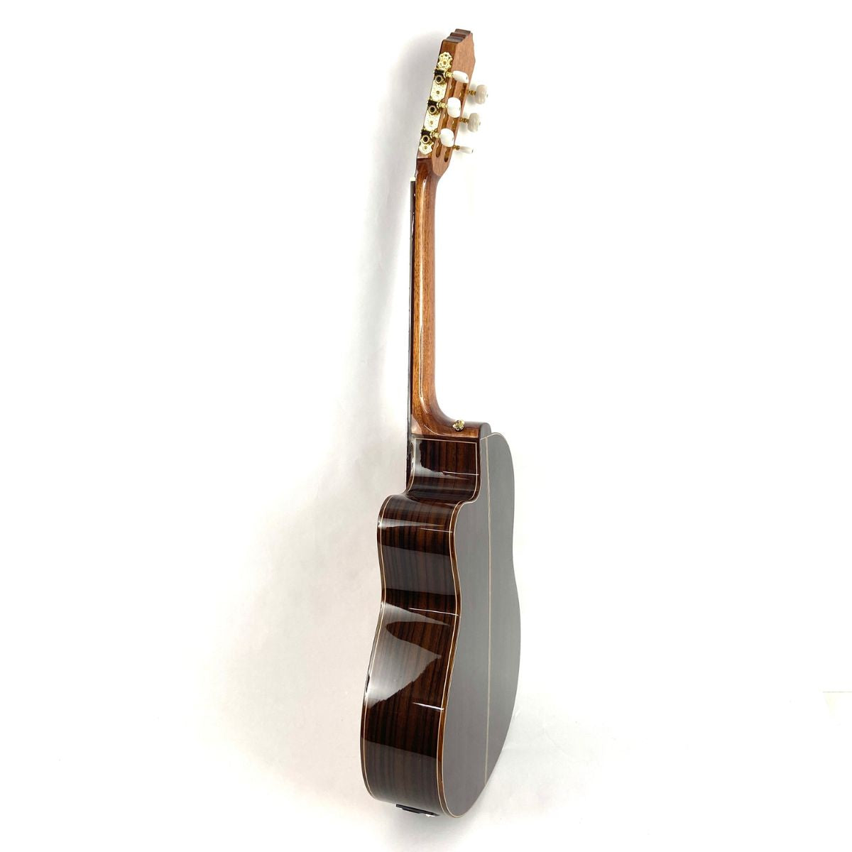 chitarra classica elettrificata professionale ortega rce159sn usata vista laterale sx