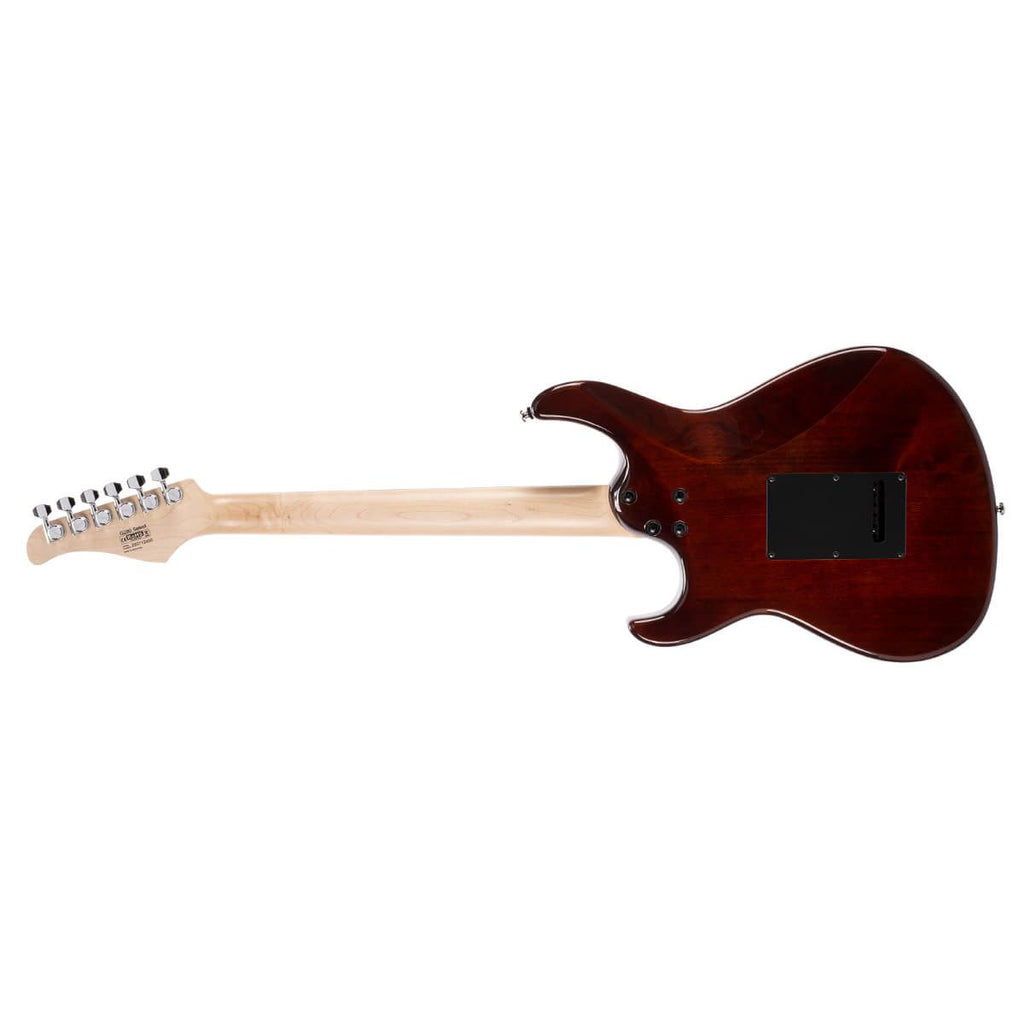 chitarra elettrica cort gr820 select am amber vista del retro