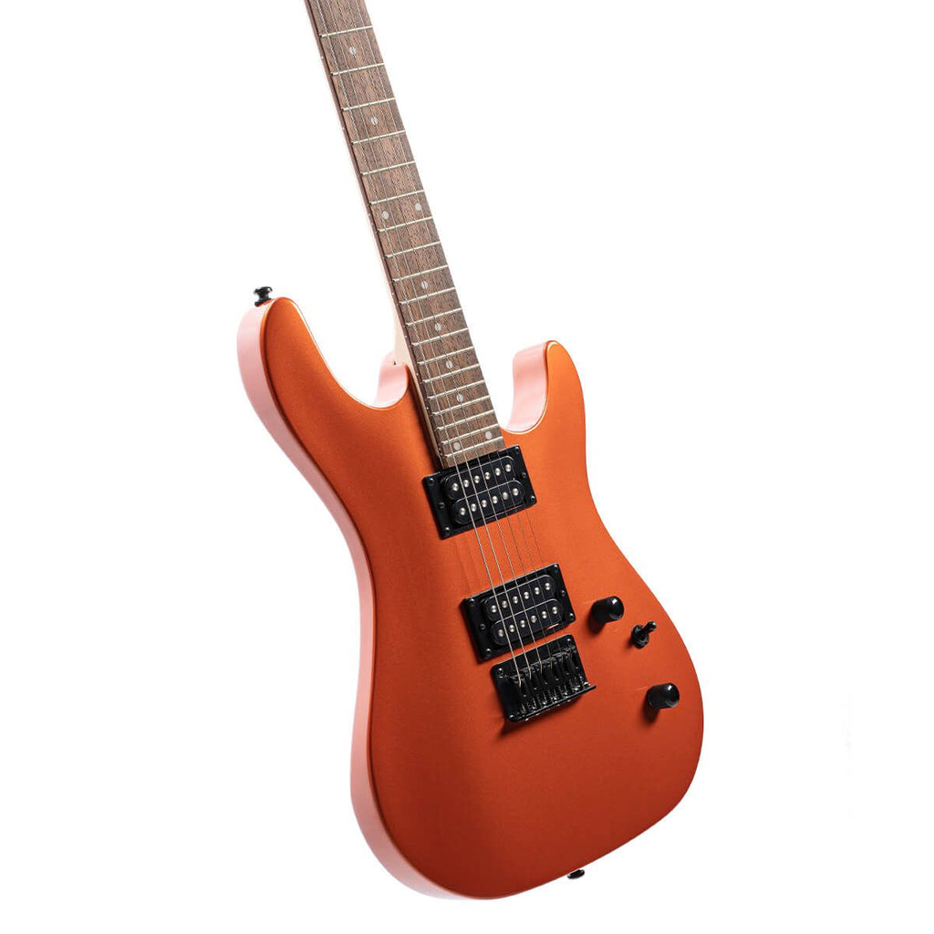 chitarra elettria cort kx100 io vista del corpo frontale