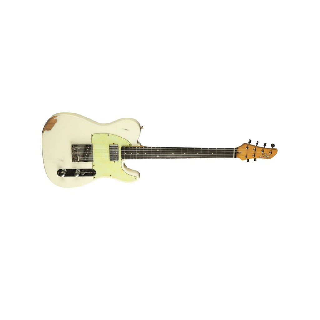 chitarra elettrica eko tero olympic white relic vista frontale
