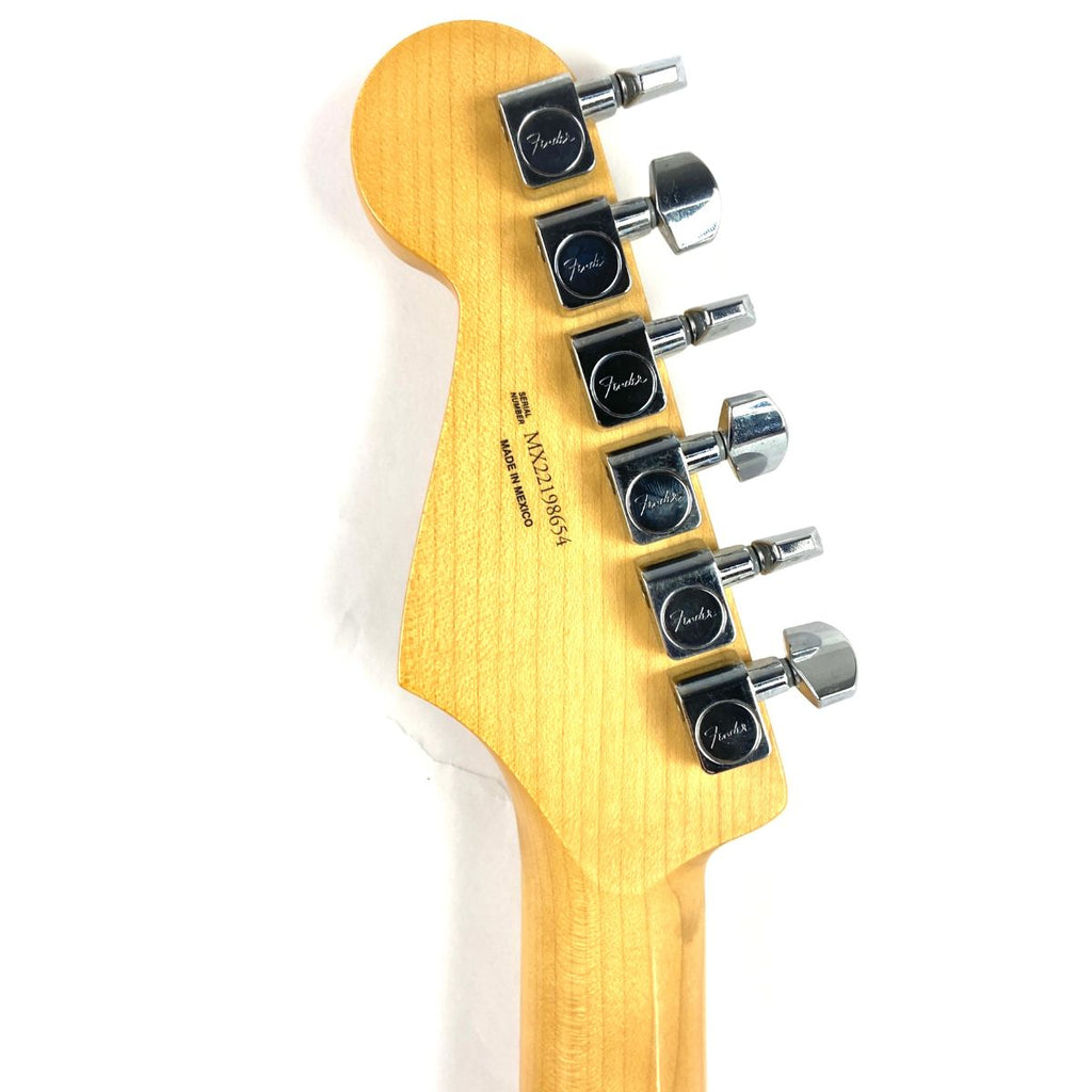 chitarra elettrica fender player strat mn blk 2022 usata vista delle meccaniche