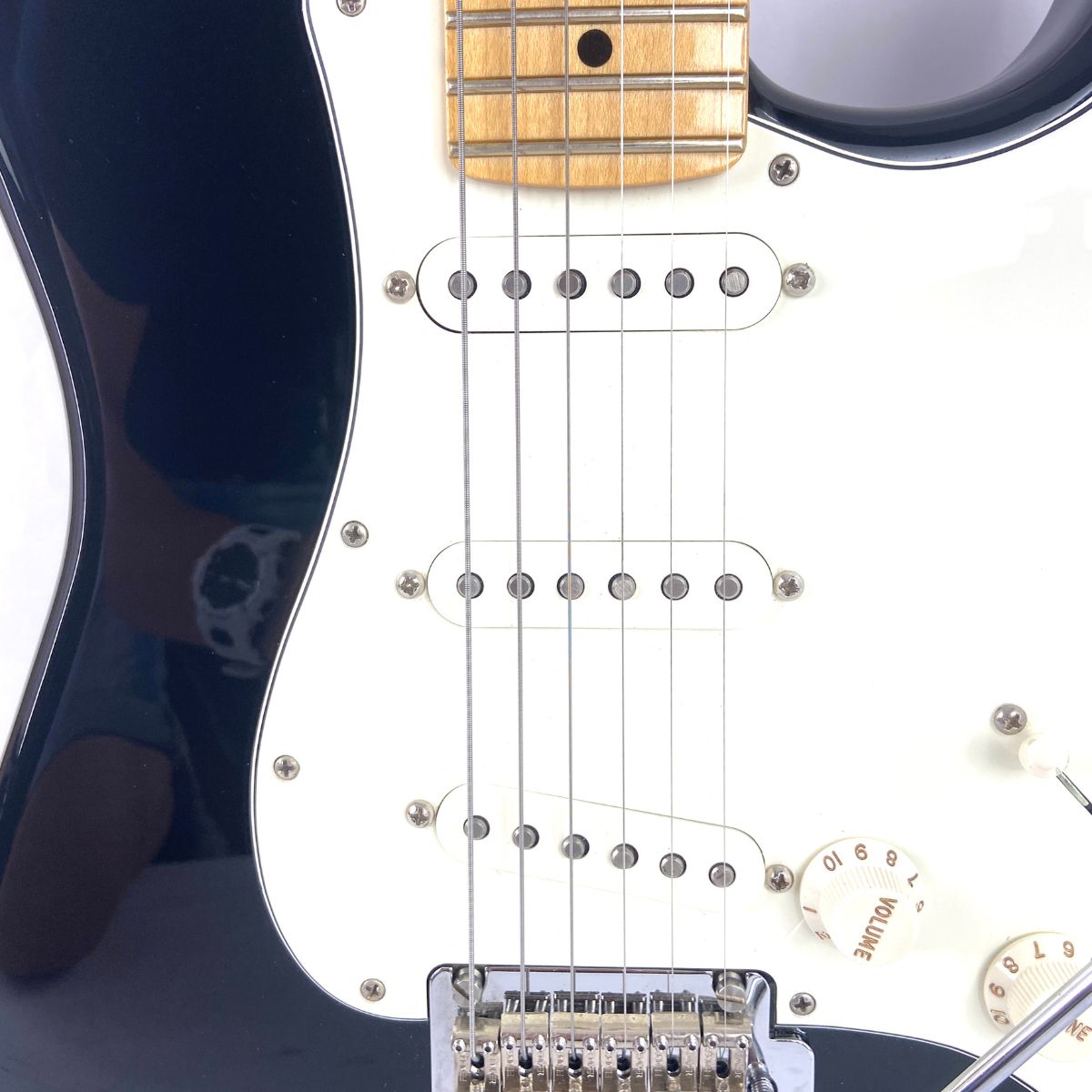 chitarra elettrica fender player strat mn blk 2022 usata vista dei pickup
