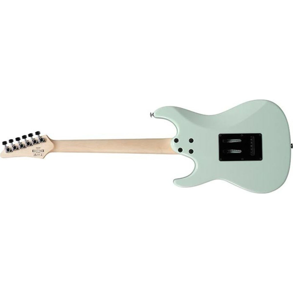chitarra elettrica ibanez azes40 mgr mint green vista del retro
