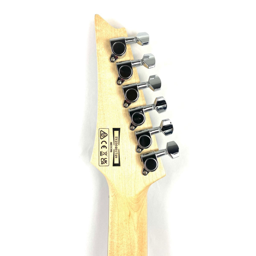 chitarra elettrica ibanez gio grx70qa usata vista delle meccaniche