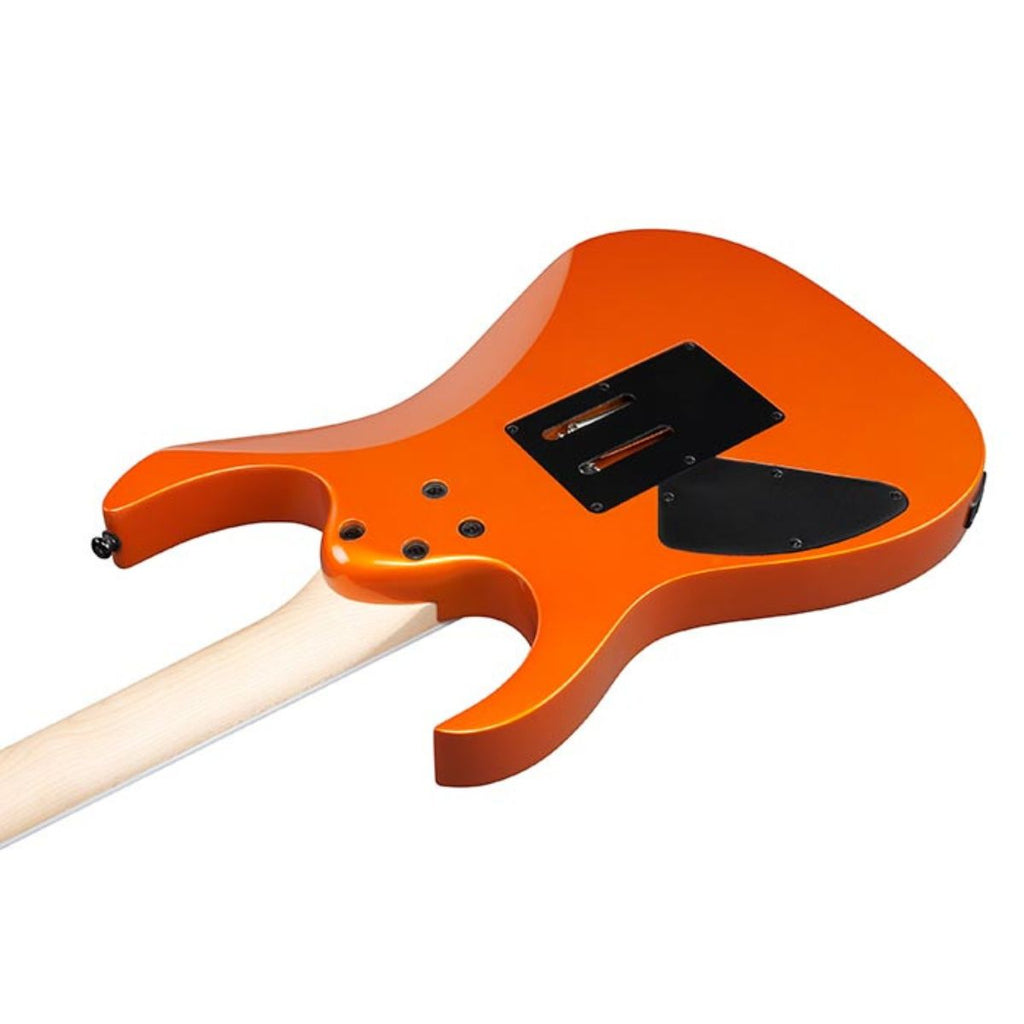 chitarra elettrica ibanez rg460dx rom vista del retro del corpo