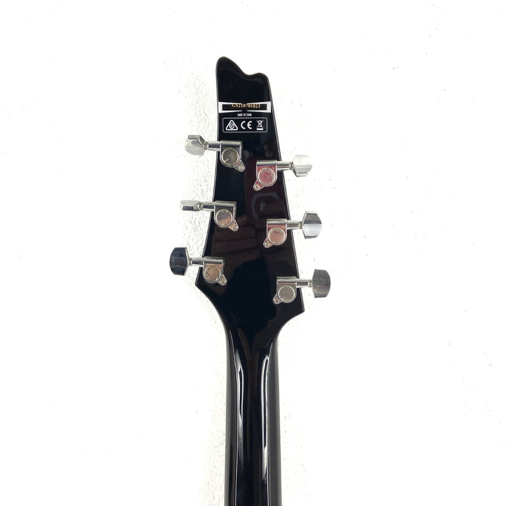 chitarra elettrica paul stanley signature ibanez ps60 nera usata vista delle meccaniche