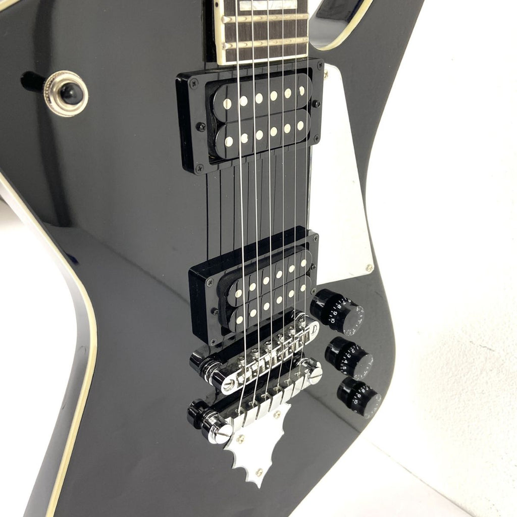chitarra elettrica paul stanley signature ibanez ps60 nera usata vista dell'elettronica