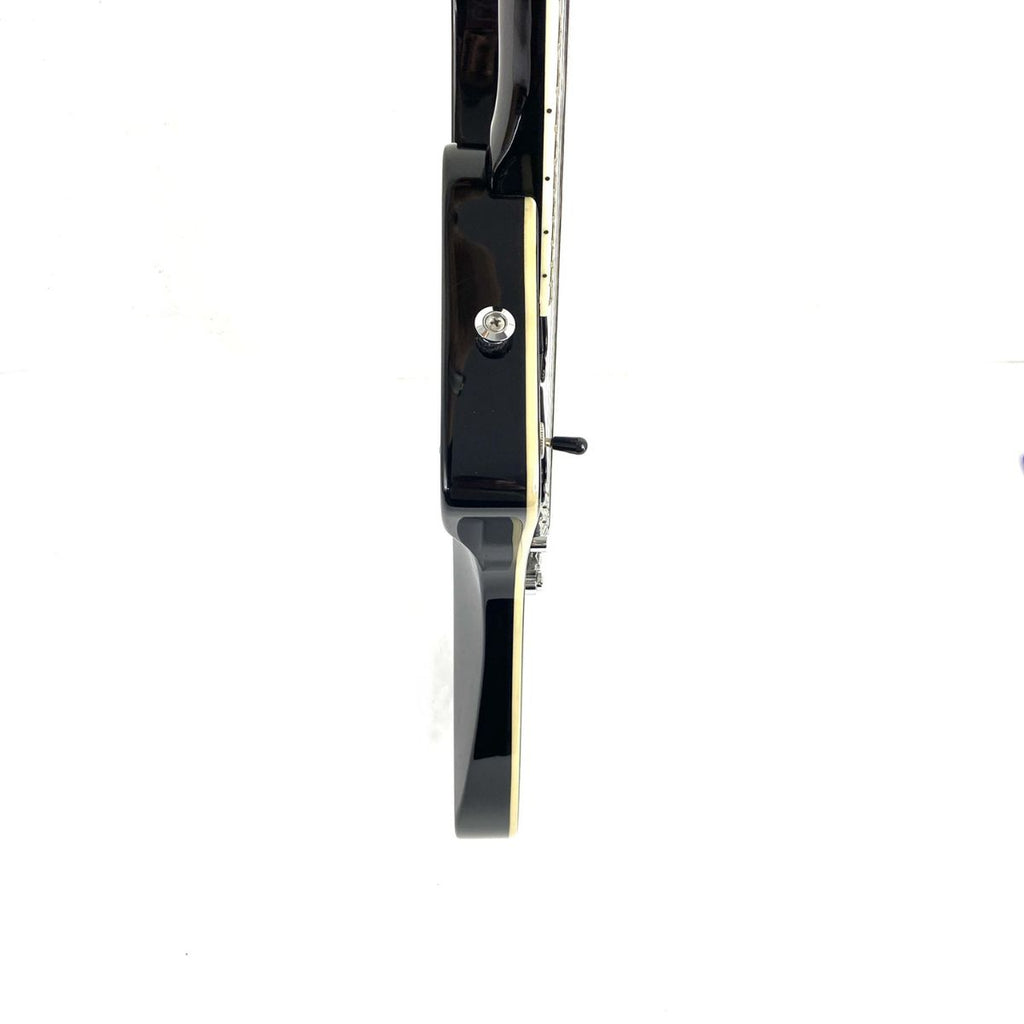 chitarra elettrica paul stanley signature ibanez ps60 nera usata vista laterale sx