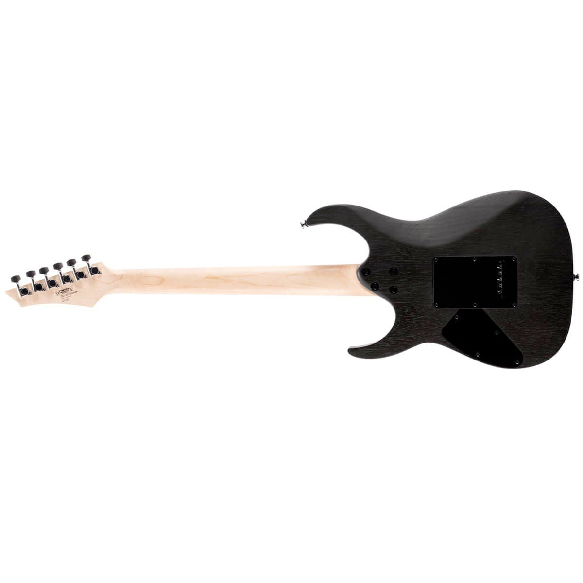 chitarra elettrica per principianti cort x100 opbb open box vista del retro