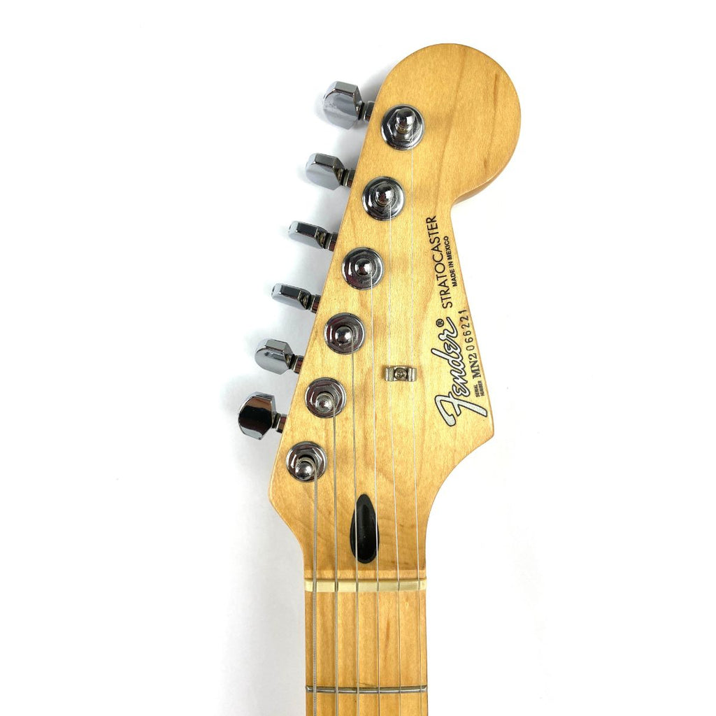 chitarra elettrica professionale Fender stratocaster standard messicana mn bk 1993 2066221 vista della paletta