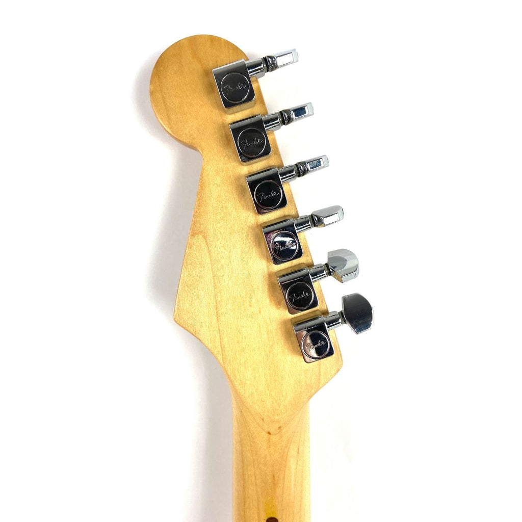 chitarra elettrica professionale Fender stratocaster standard messicana mn bk 1993 2066221 vista delle meccaniche