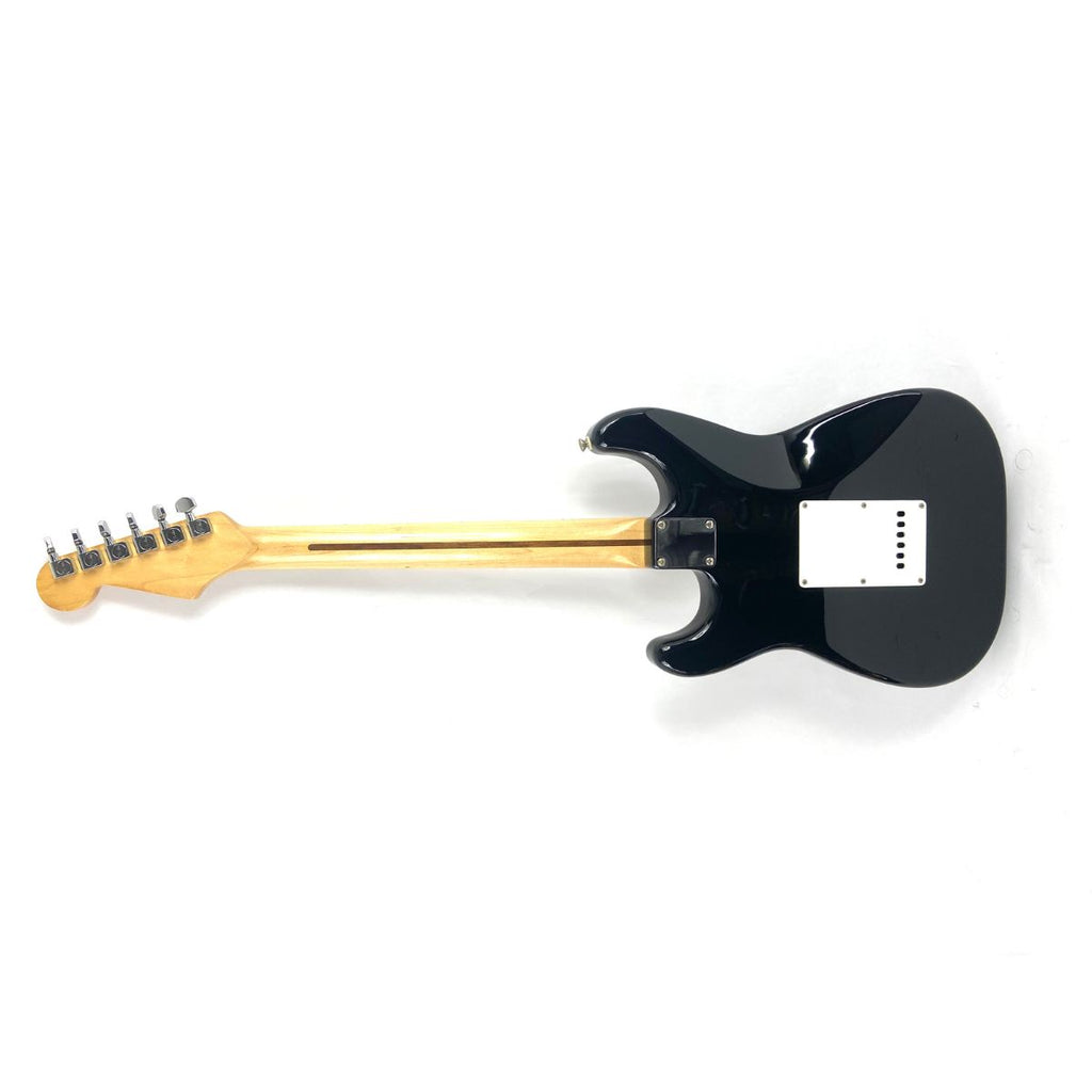 chitarra elettrica professionale Fender stratocaster standard messicana mn bk 1993 2066221 vista del retro