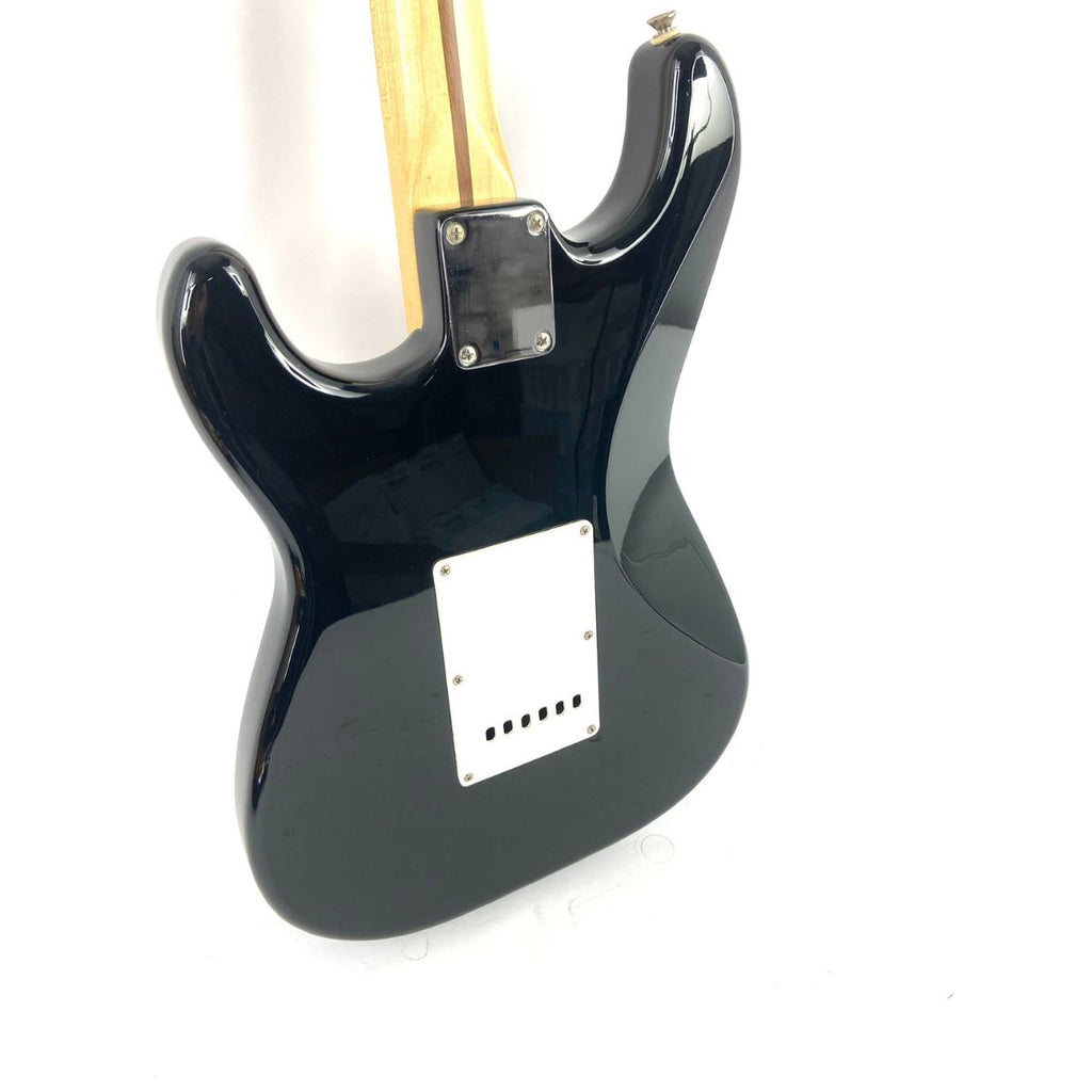 chitarra elettrica professionale Fender stratocaster standard messicana mn bk 1993 2066221 vista del retro del corpo