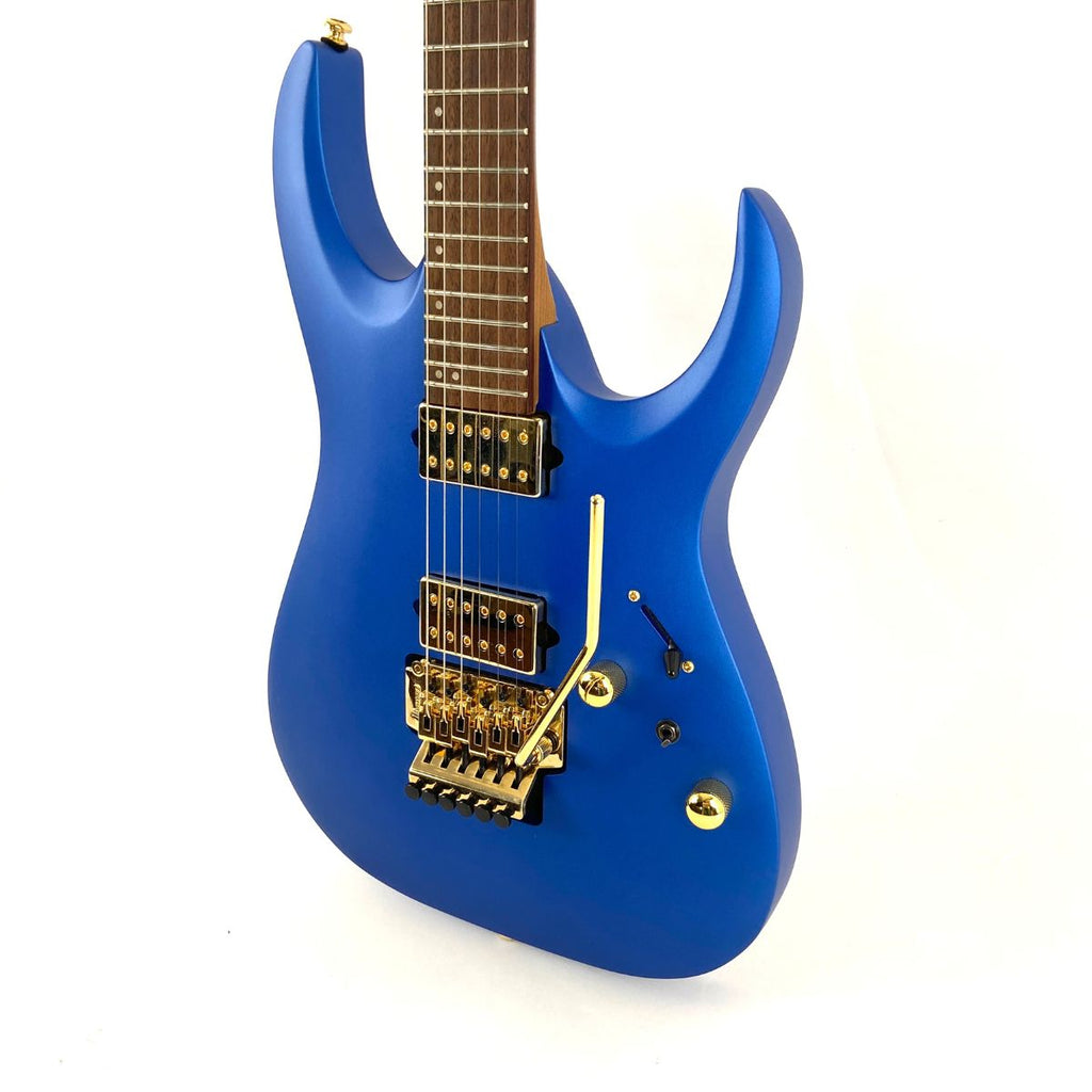chitarra elettrica professionale con floyd rose ibanez rga42hpt usata vista laterale