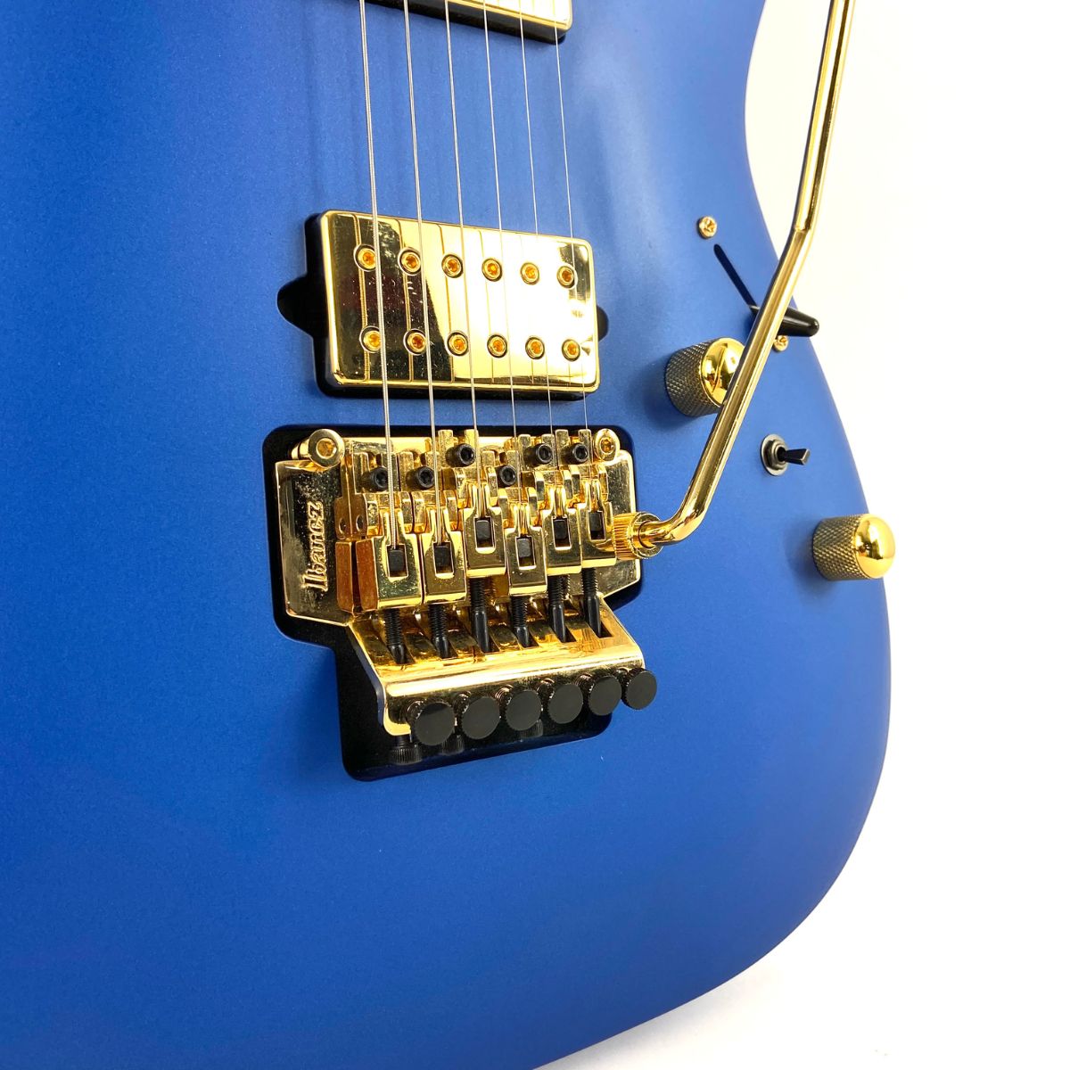 chitarra elettrica professionale con floyd rose ibanez rga42hpt usata vista del ponte