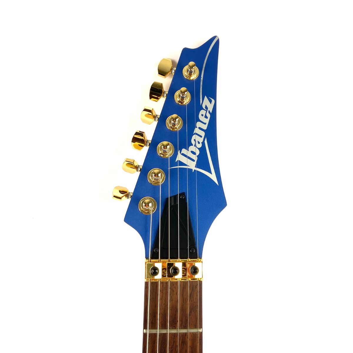 chitarra elettrica professionale con floyd rose ibanez rga42hpt usata vista della paletta