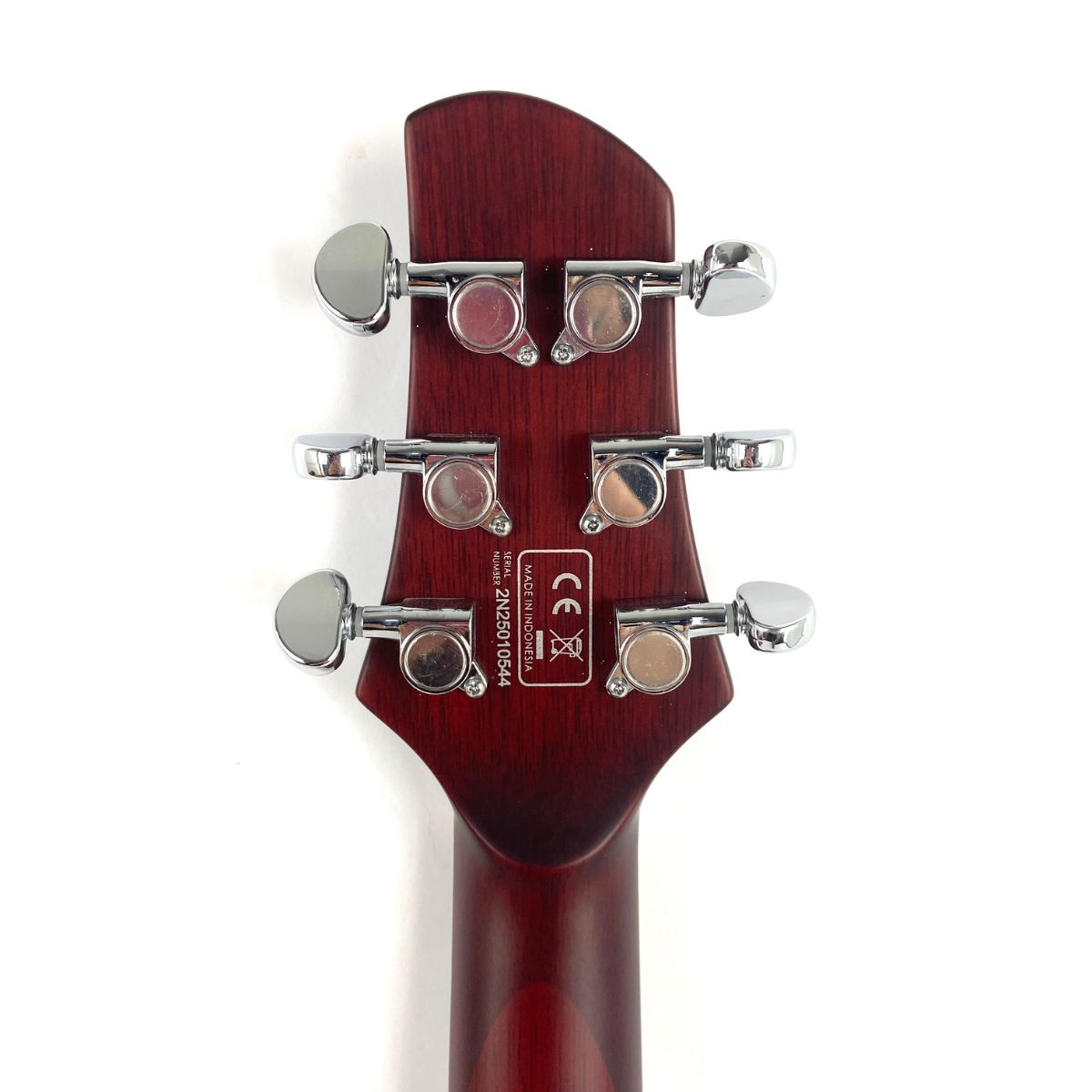 chitarra elettrica sire larry carlton q3 sunburst usata vista delle meccaniche