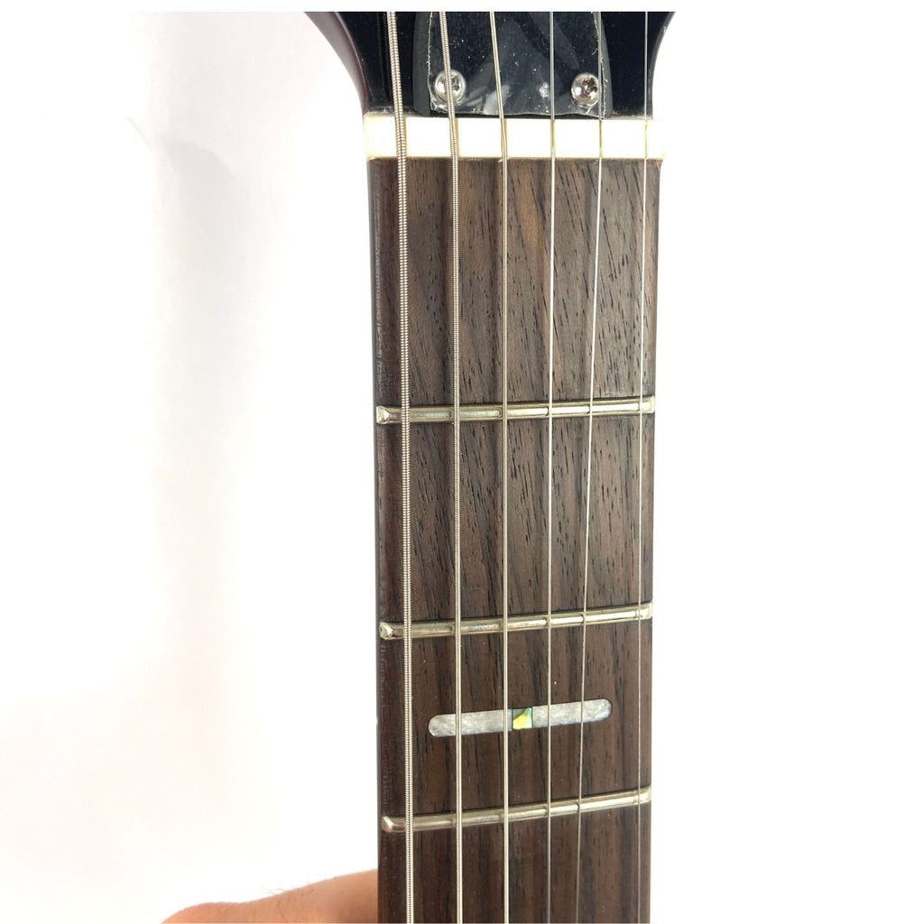 chitarra elettrica sire larry carlton q3 sunburst usata vista della tastiera