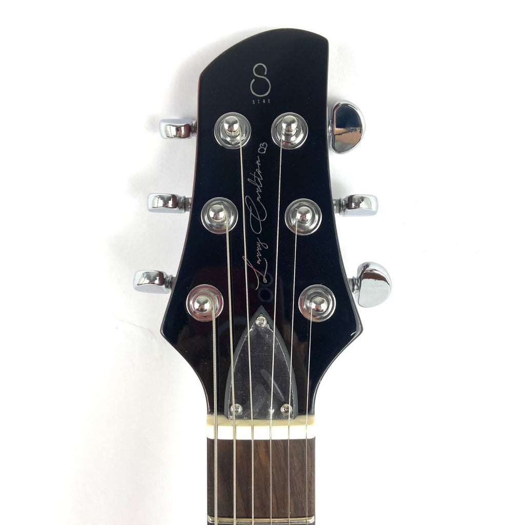 chitarra elettrica sire larry carlton q3 sunburst usata vista della paletta