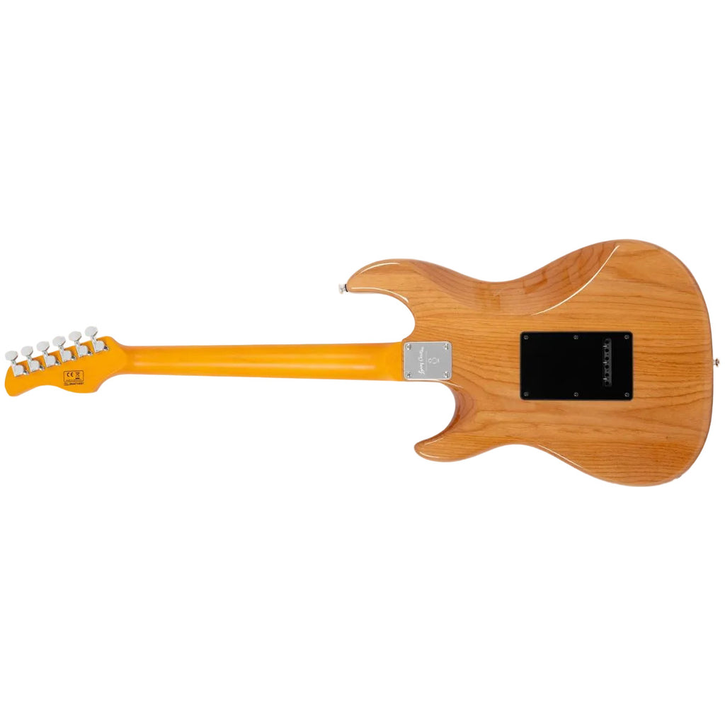 chitarra elettrica sire larry carlton s5 natural vista del retro