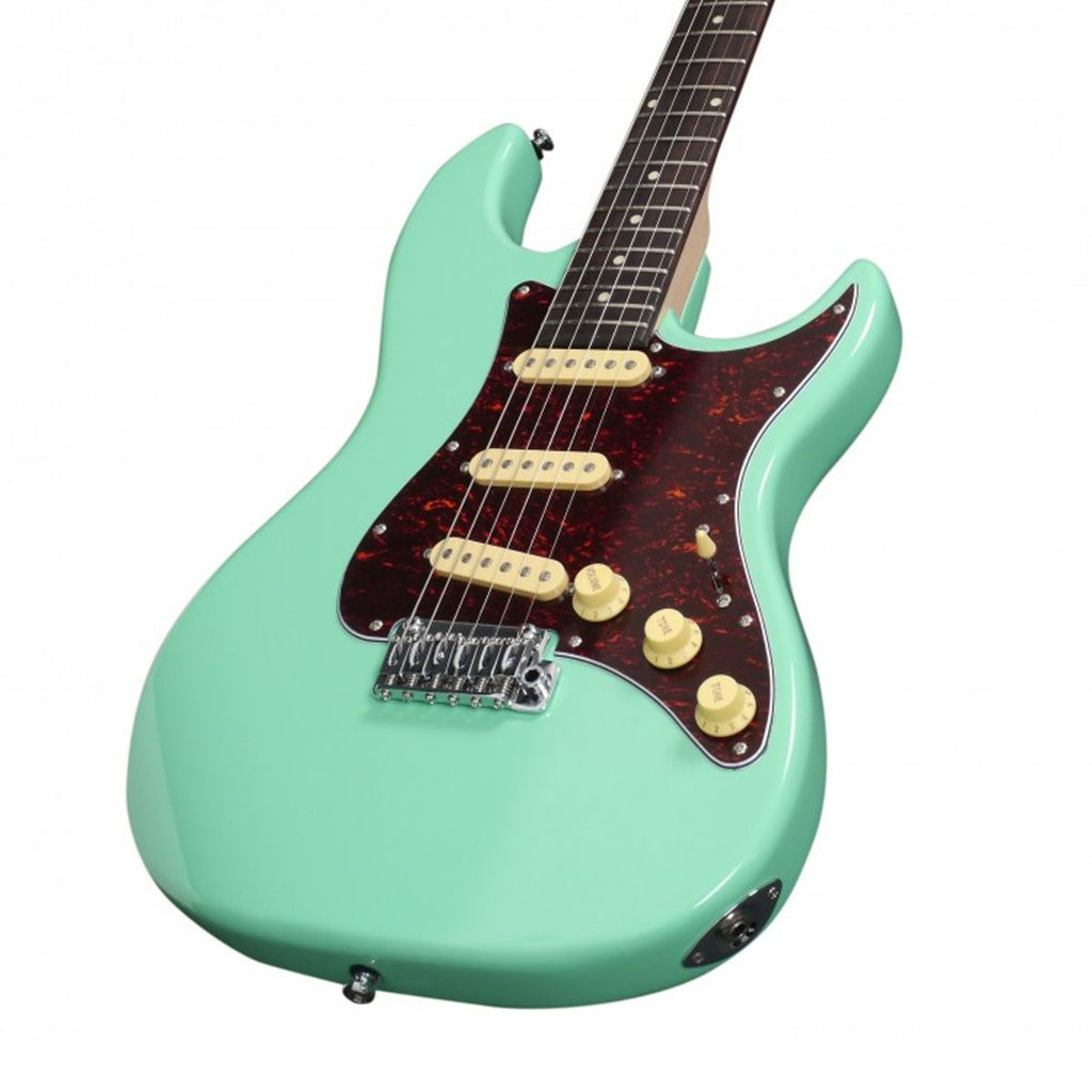 chitarra elettrica sire s3 sss vista del corpo