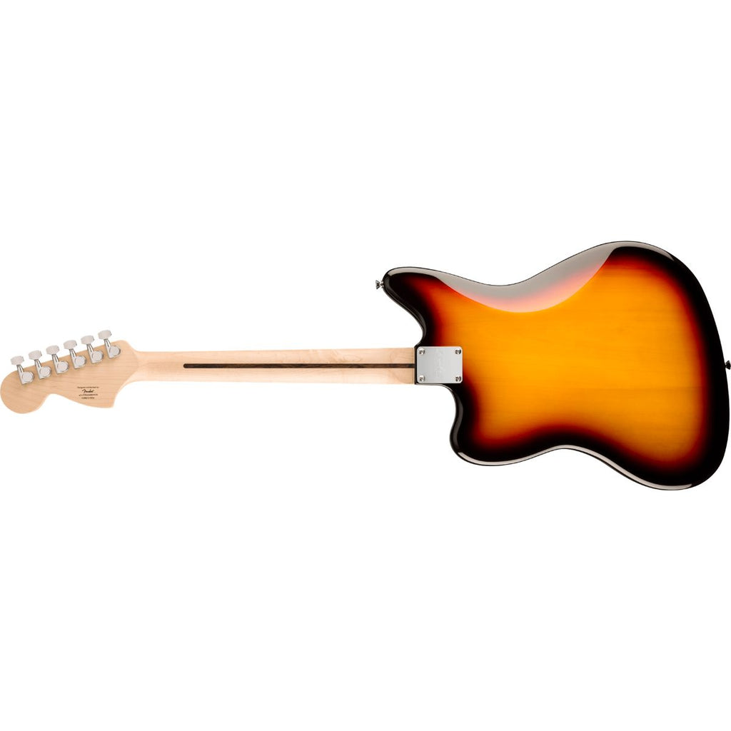 chitarra elettrica squier by fender jaguar affinity lrl bpg 3ts vista del retro