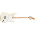 chitarra elettrica squier by fender stratocaster affinity mn wpg olympic white vista frontale
