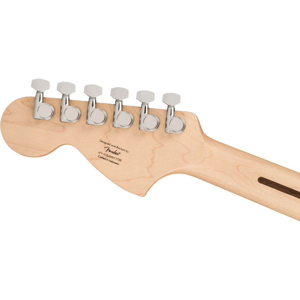 chitarra elettrica squier by fender stratocaster affinity mn wpg olympic white vista delle meccaniche
