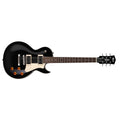 chitarra elettrica stile les paul cort cr100 nera vista frontale