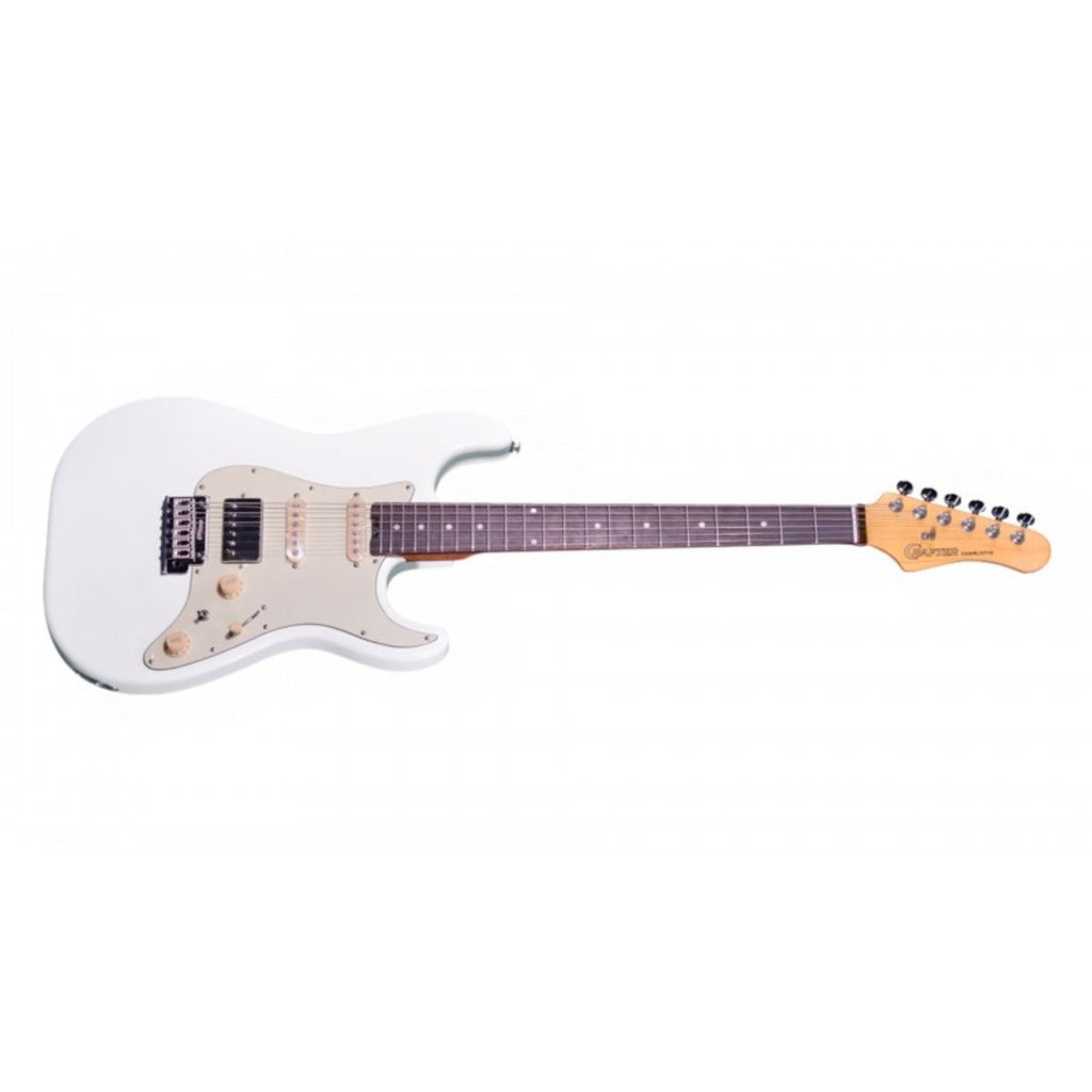 chitarra elettrica stile stratocaster crafter modern sera s-rs OW vista frontale