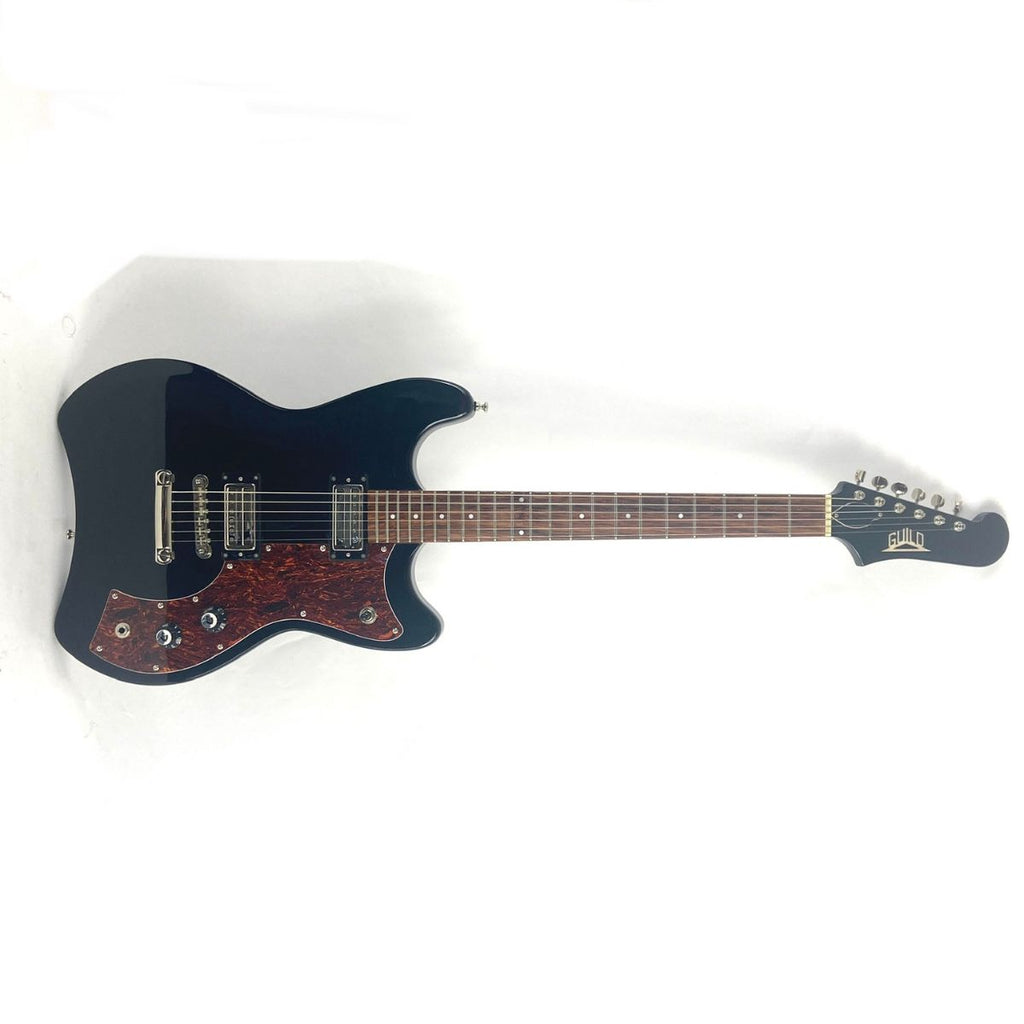 chitarra elettrica guild jetstar st black usata vista frontale