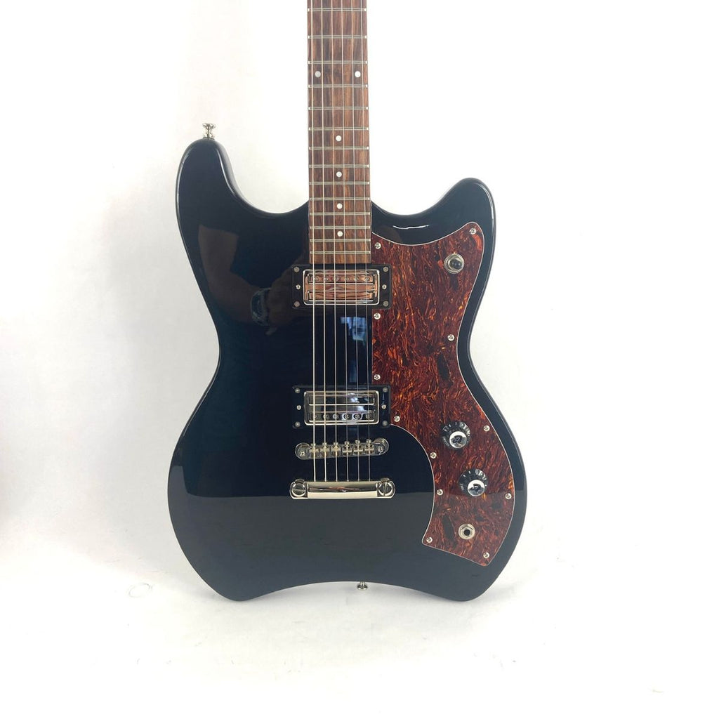 chitarra elettrica guild jetstar st black usata vista del corpo frontale