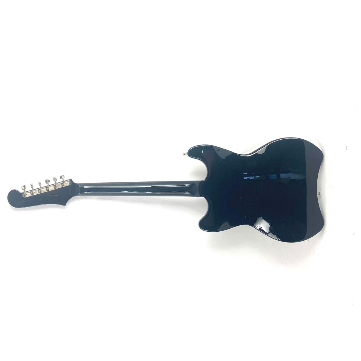 chitarra elettrica guild jetstar st black usata vista del retro