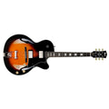 chitarra semiacustica elettrificata cort yorktown vista frontale