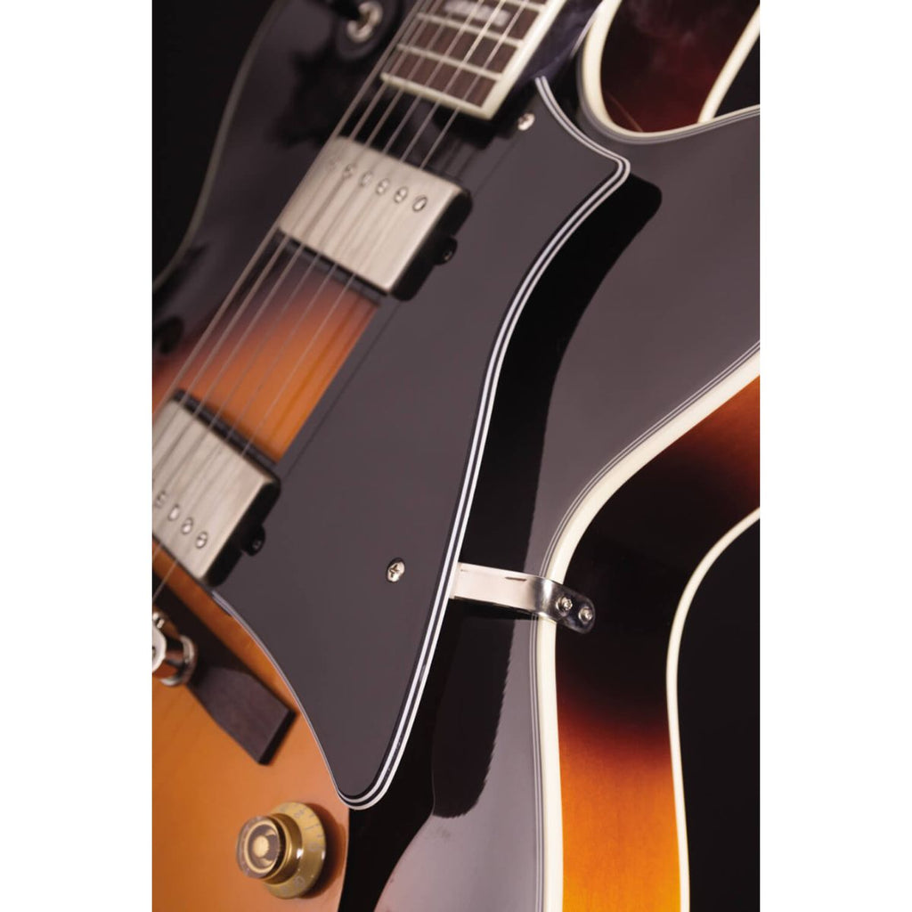 chitarra semiacustica elettrificata cort yorktown vista del battipenna