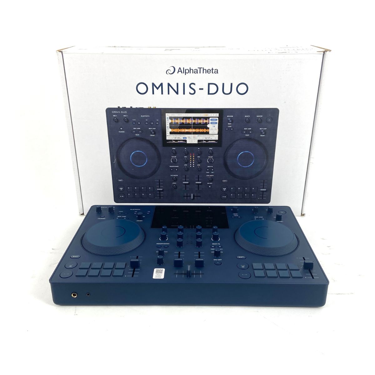 console professionale per dj alphatheta omnis duo ex demo vista con scatola