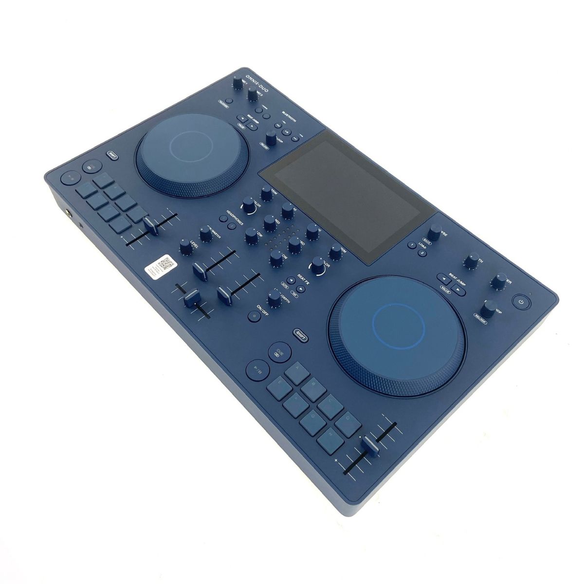 console professionale per dj alphatheta omnis duo ex demo vista laterale