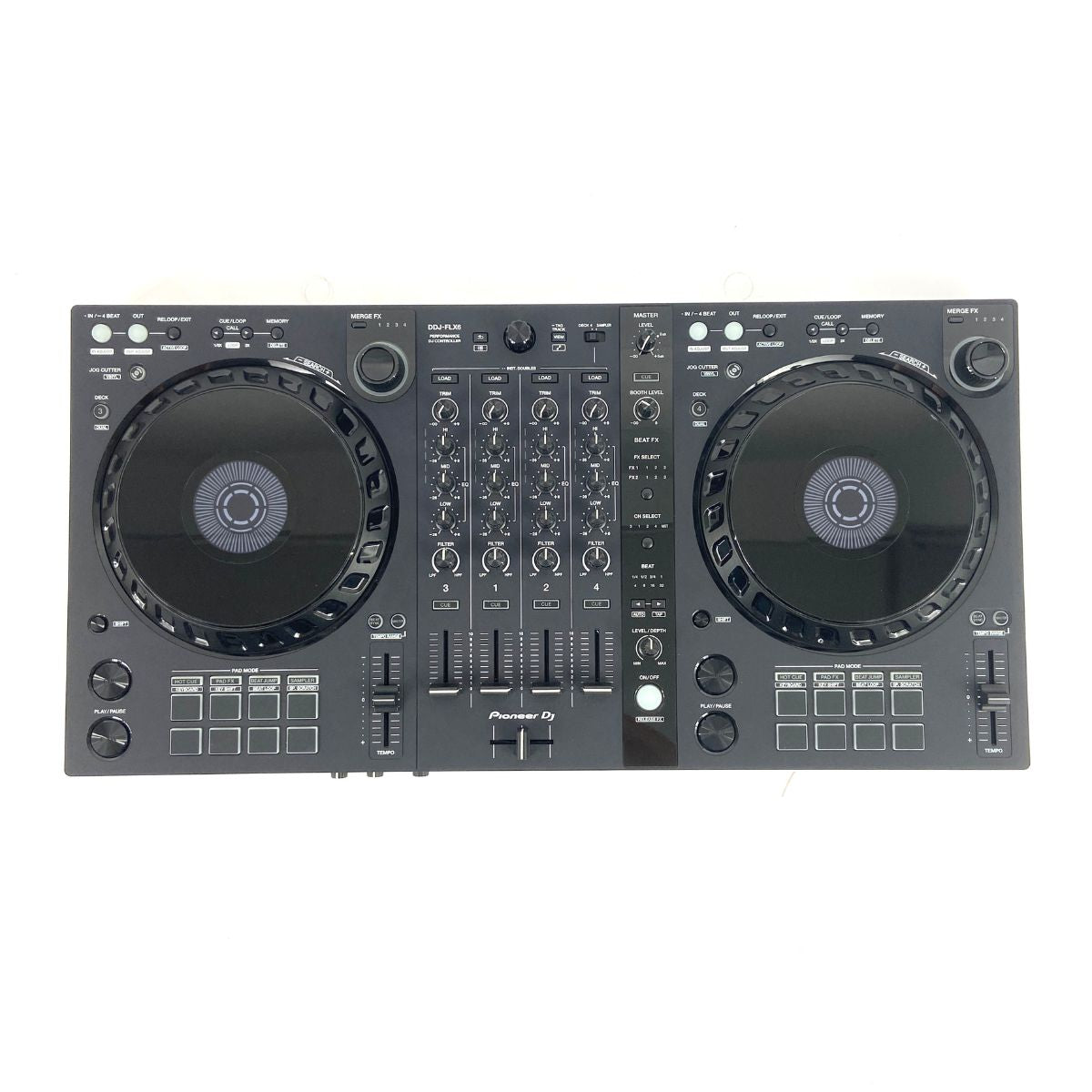 console per dj pioneer ddj-flx6 usata vista frontale