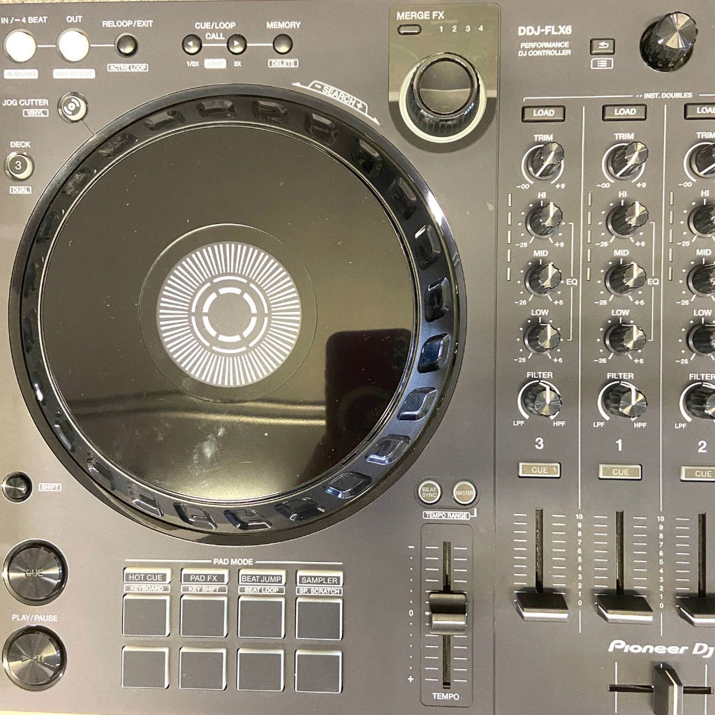 console per dj pioneer ddj-flx6 usata vista frontale sx