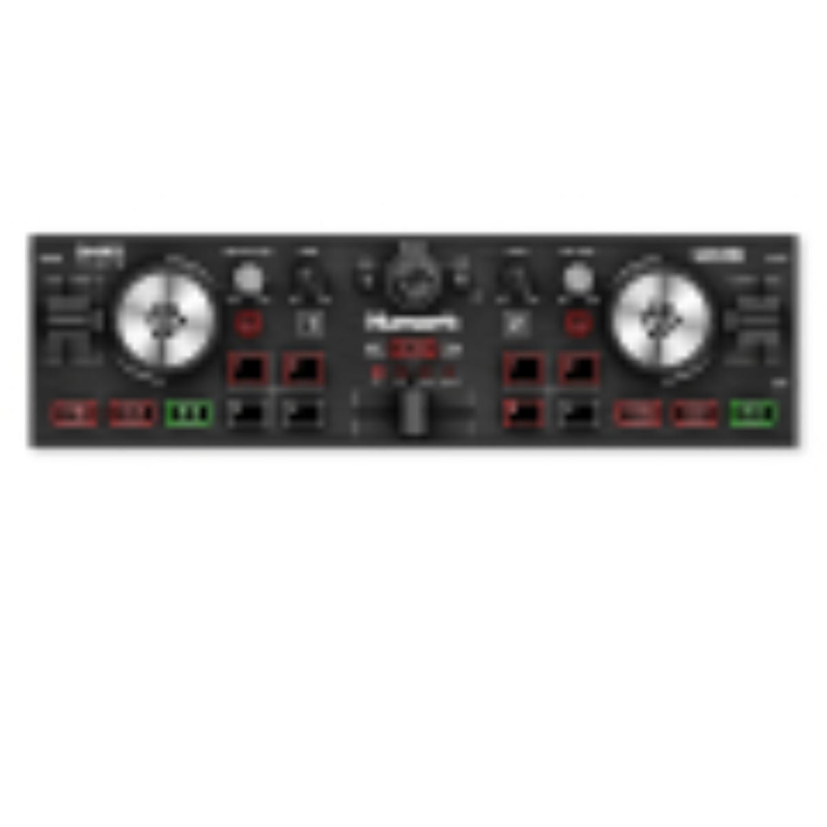 console per dj portatile nunmark dj2go2 touch nuova vista frontale
