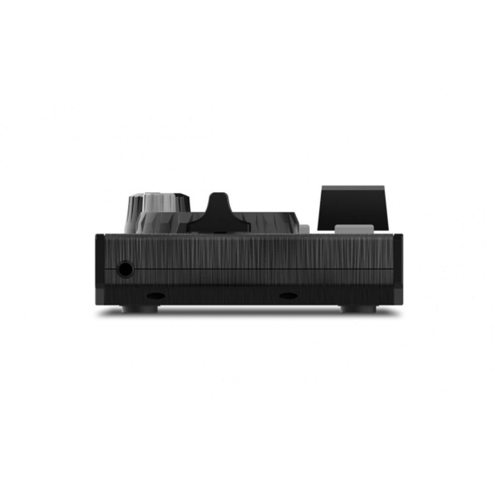 console per dj portatile nunmark dj2go2 touch nuova vista laterale sx