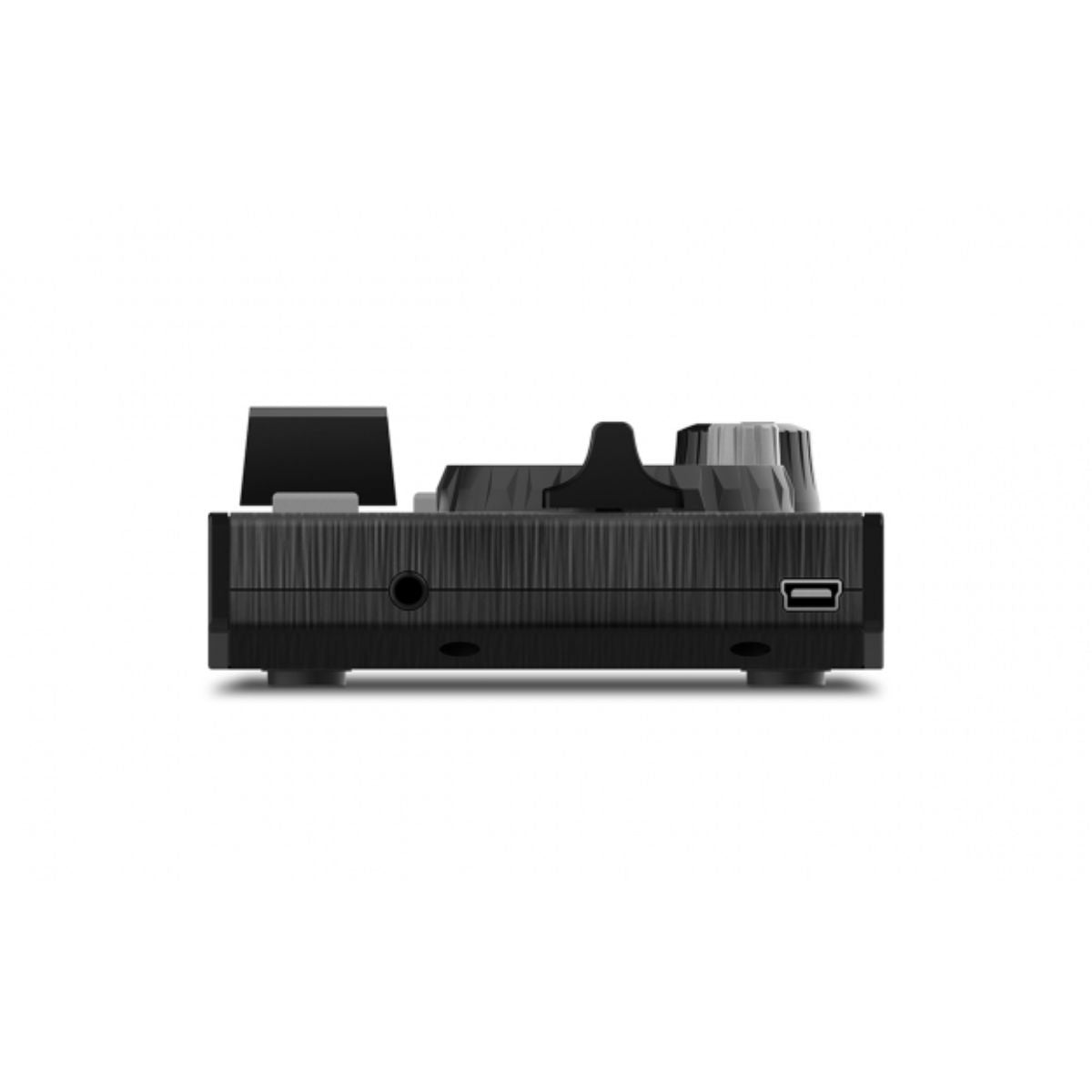 console per dj portatile nunmark dj2go2 touch nuova vista laterale dx