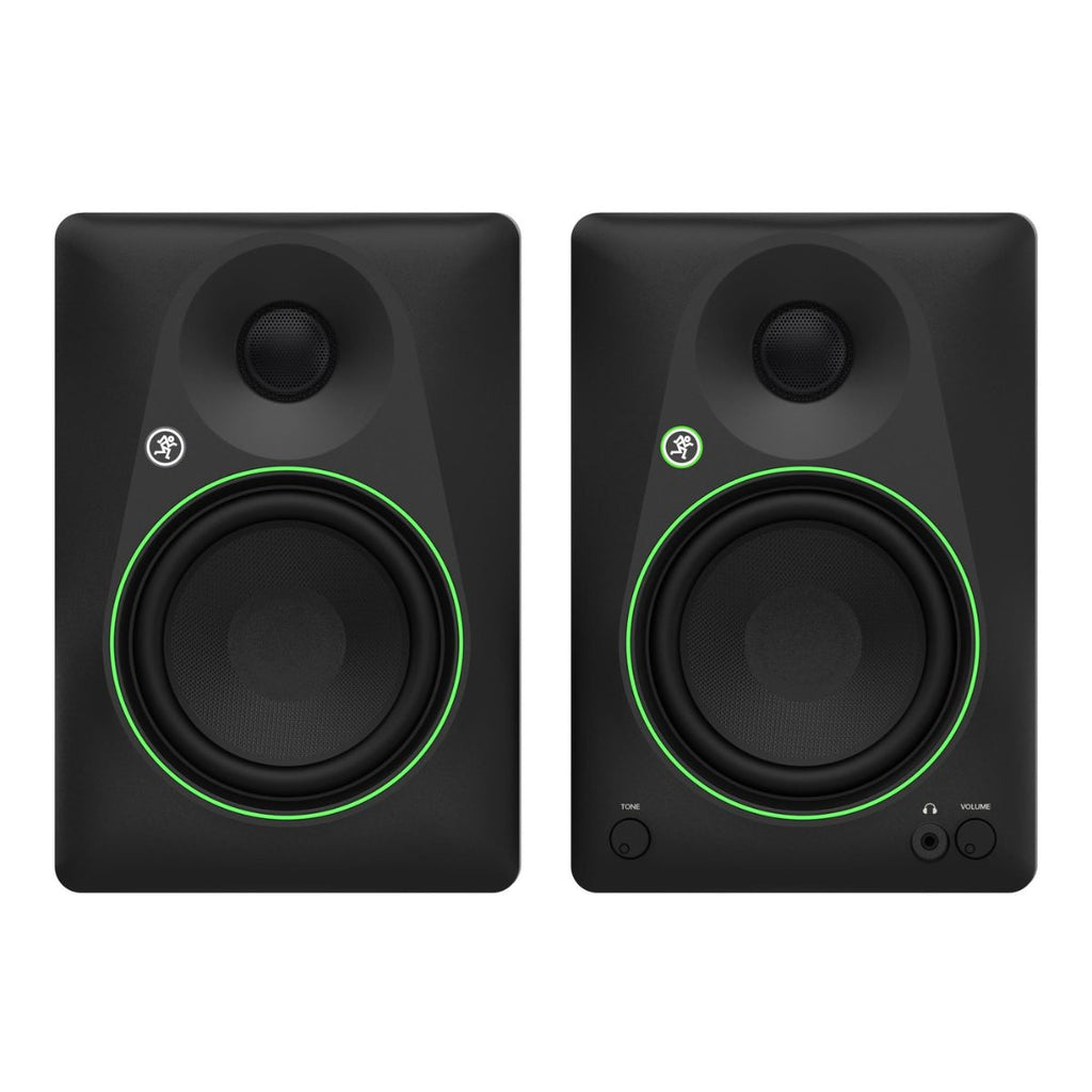 coppia monitor da studio home recording mackie cr5bt vista frontale