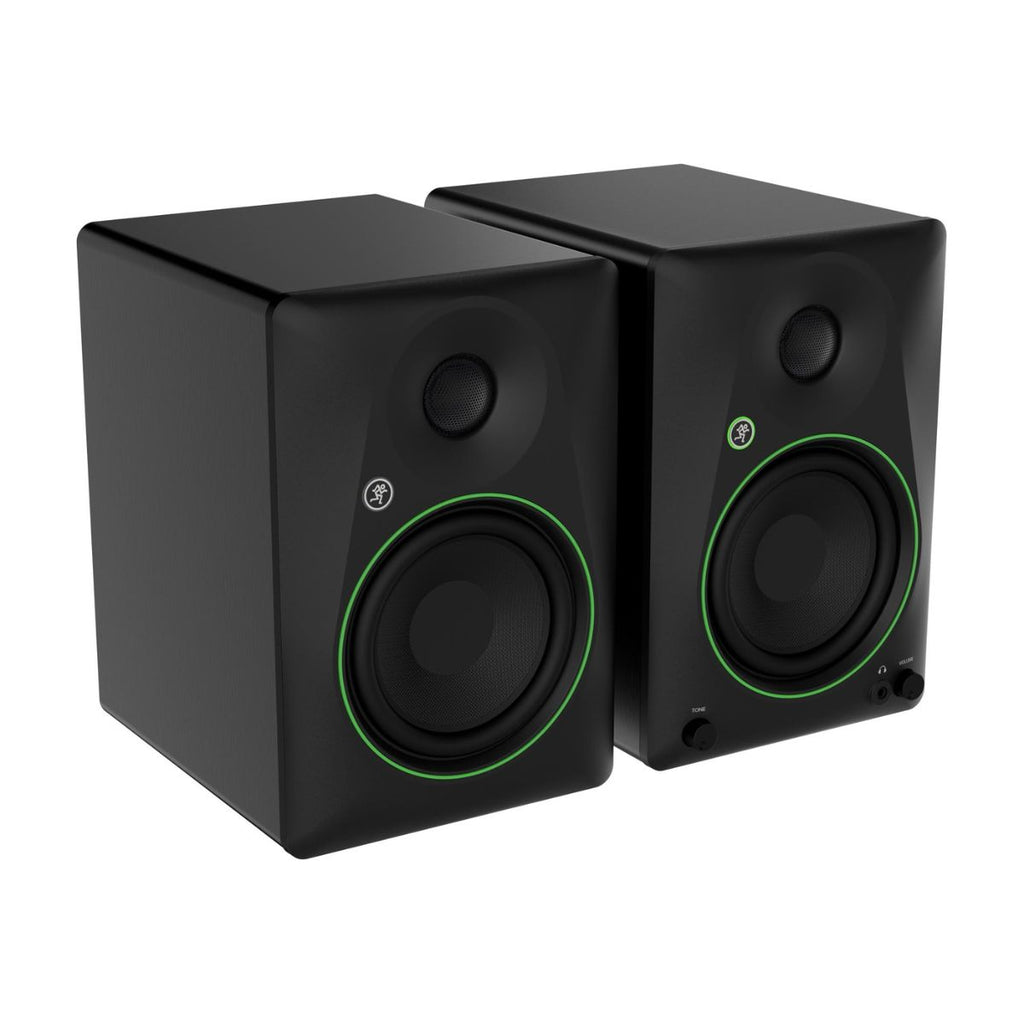 coppia monitor da studio home recording mackie cr5bt vista dall'alto