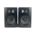 coppia monitor da studio m-audio bx8 d3 usati vista frontale